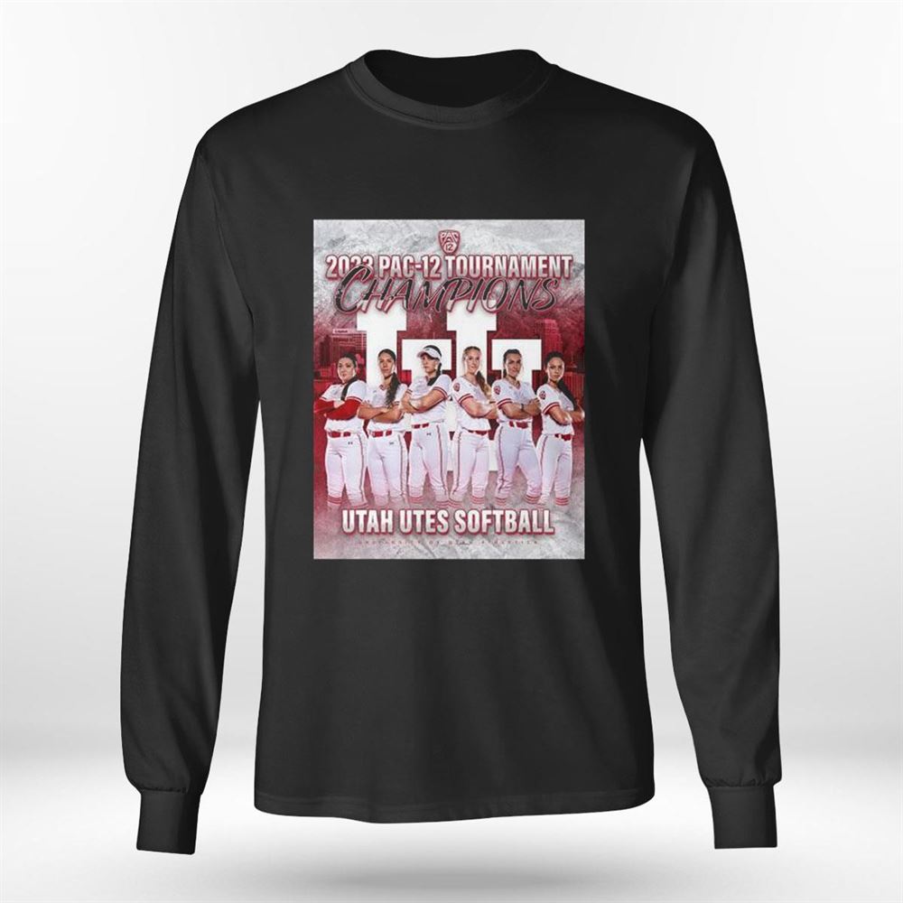 University Of Utah Athletics Pac 12 Softball Tournament Champions 2023 T-shirt
