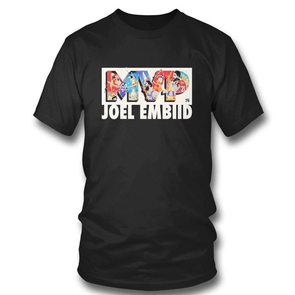 2023 Mvp Joel Embiid Philadelphia 76ers T-shirt