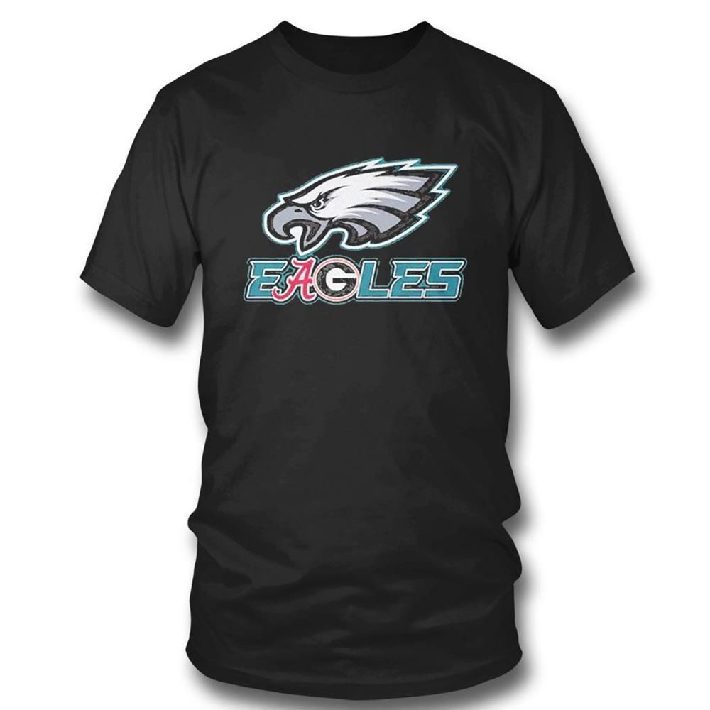 Alabama Georgia Eagles Philadelphia Eagles Georgia Bulldogs And Alabama Crimson Tide T-shirt