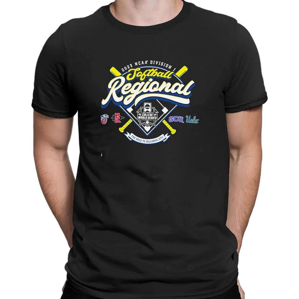 2023 Ncaa Division I Softball Regional Washington T-shirt