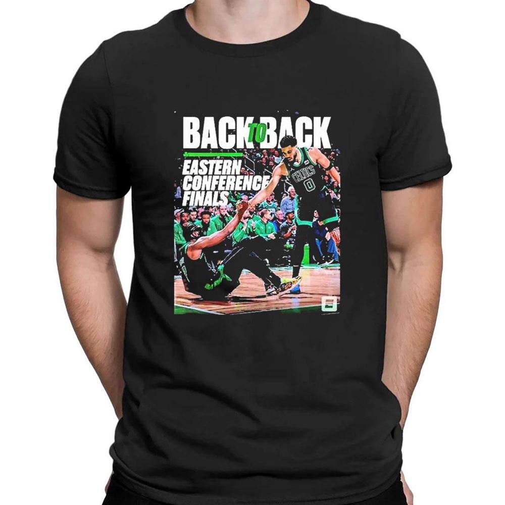 Boston Celtics Back To Back And Win Game 7 To Return The Ecf Nba Playoffs 2023 T-shirt