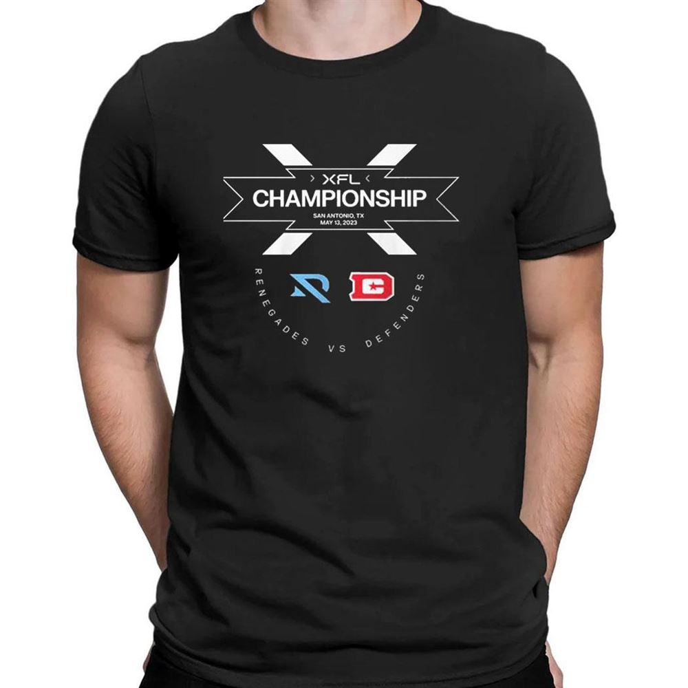 Dc Defender Xfl Champions 2023 T-shirt