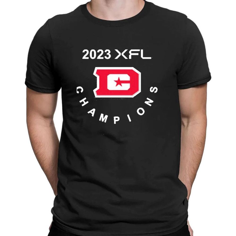 Dc Defender Vs Arlington Renegades 2023 Xfl Championship San Antonio Tx T-shirt