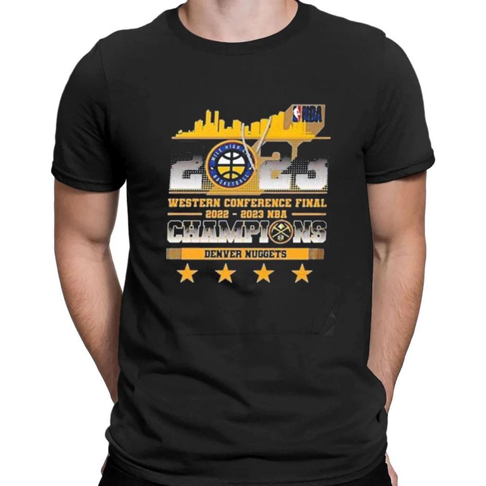 Denver Nuggets 2023 Western Conference Final 2022 2023 Nba Champions T-shirt