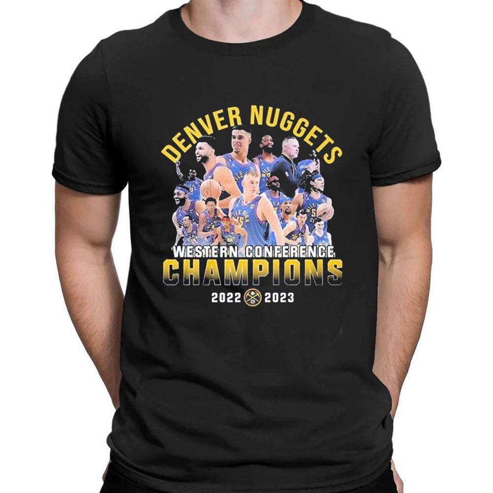 Denver Nuggets Teams Western Conference Champions 2023 T-shirt