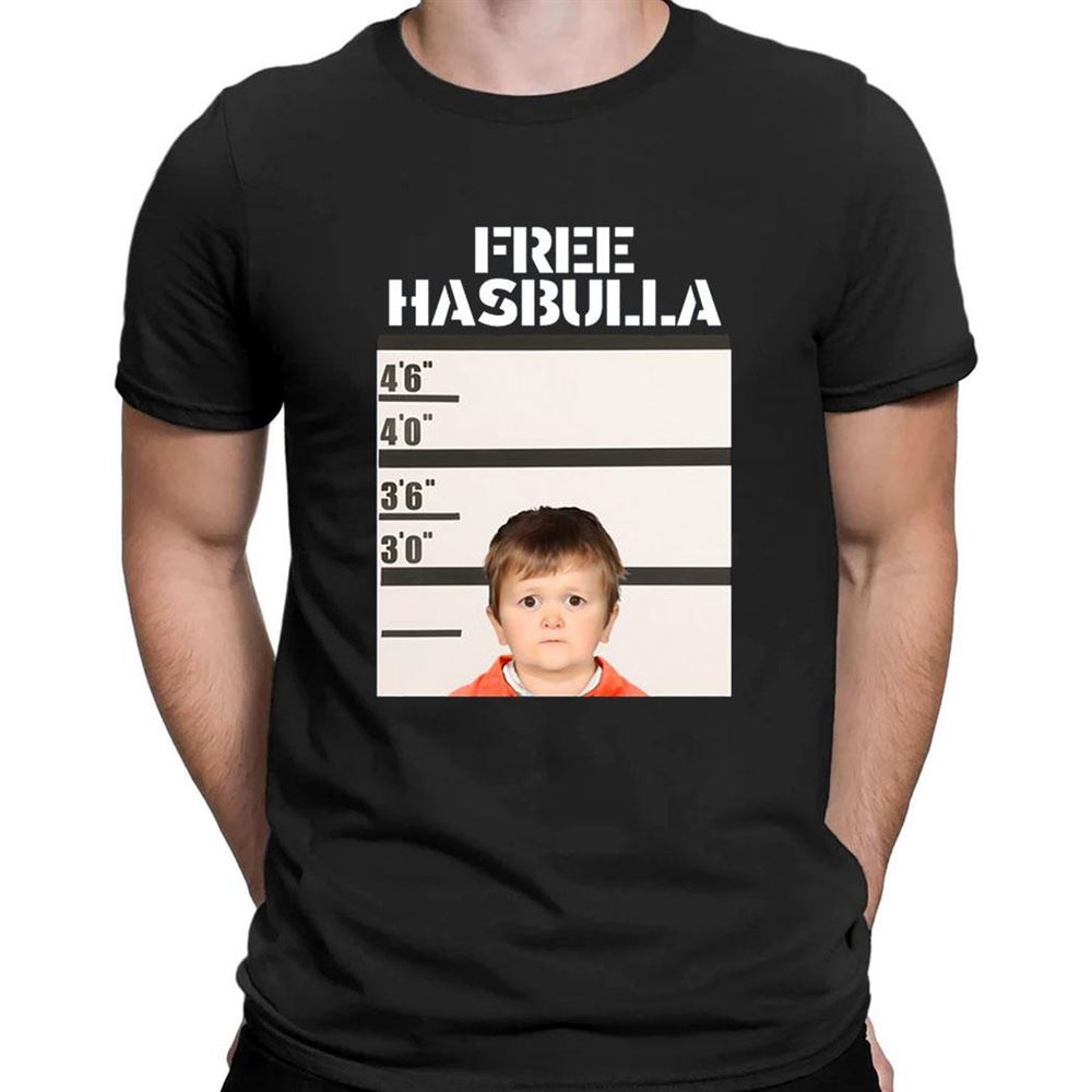 Free Hasbulla Navy At Garment T-shirt