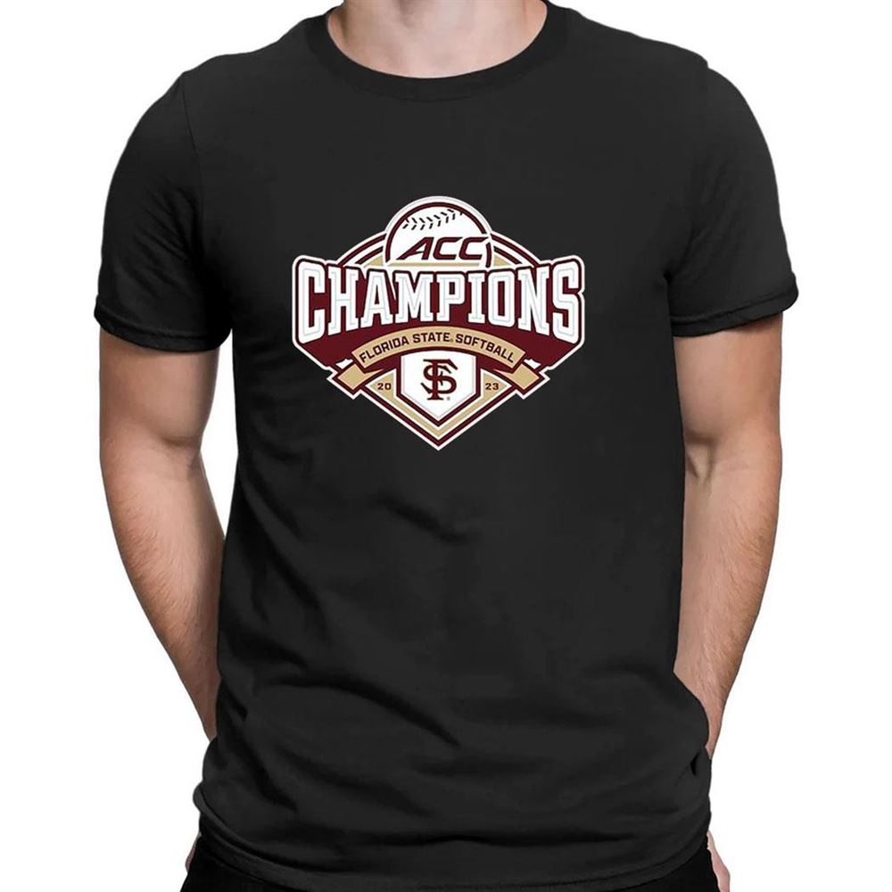 Fsu Seminoles 2023 Acc Softball Conference Tournament Champions Locker Room T-shirt