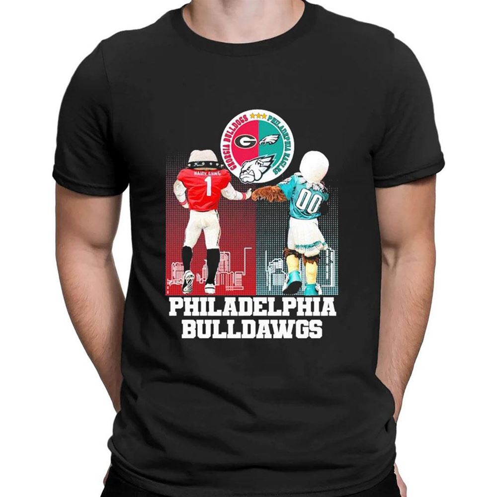 Hairy Dawg And Swoop Philadelphia Bulldawgs T-shirt