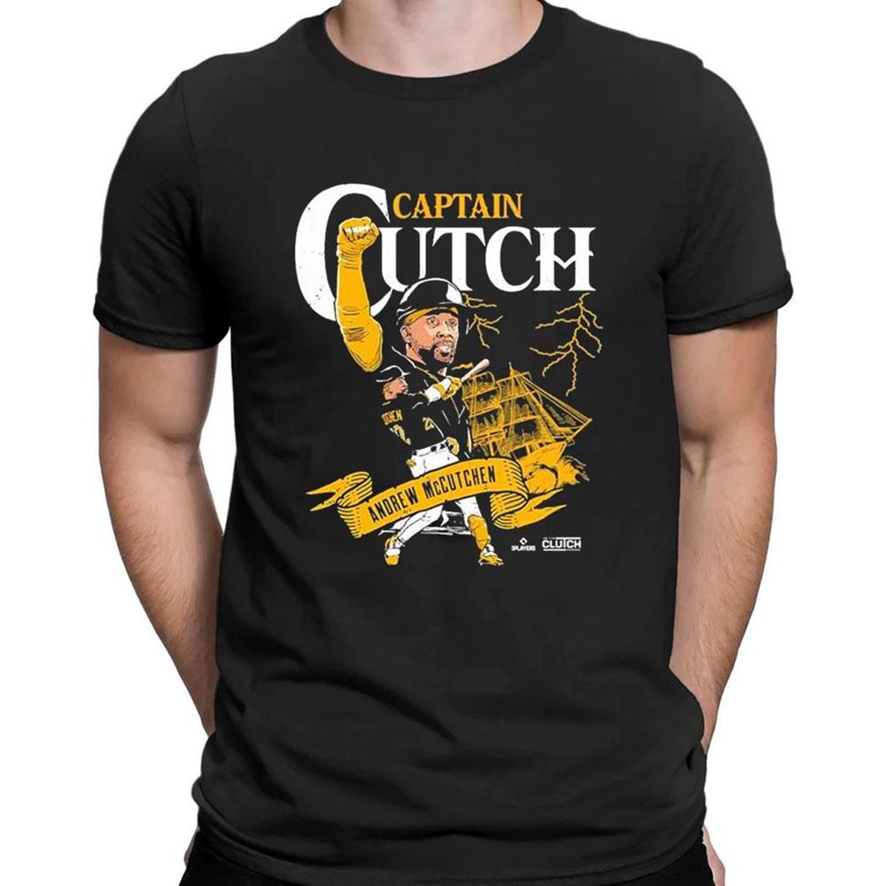 Pittsburgh Pirates Andrew Mccutchen Captain Cutch T-shirt