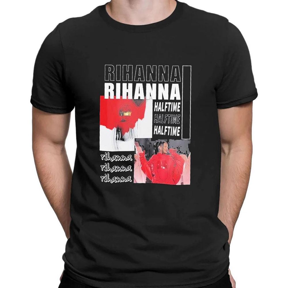 Rihanna Halftime Show Bowl Tour 2023 T-shirt