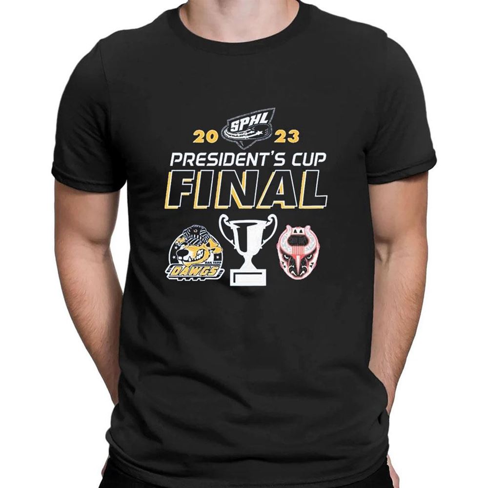 Roanoke Rail Yard Dawgs 2023 Sphl Presidents Cup Final T-shirt