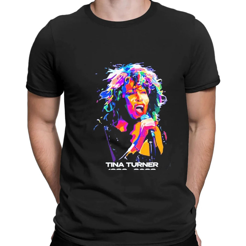 Tina Turner 66 Years Thank You For Everything Signature 1957 2023 T-shirt