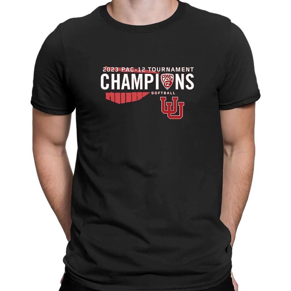Utah Utes Softball Pac 12 Tournament Champions 2023 T-shirt