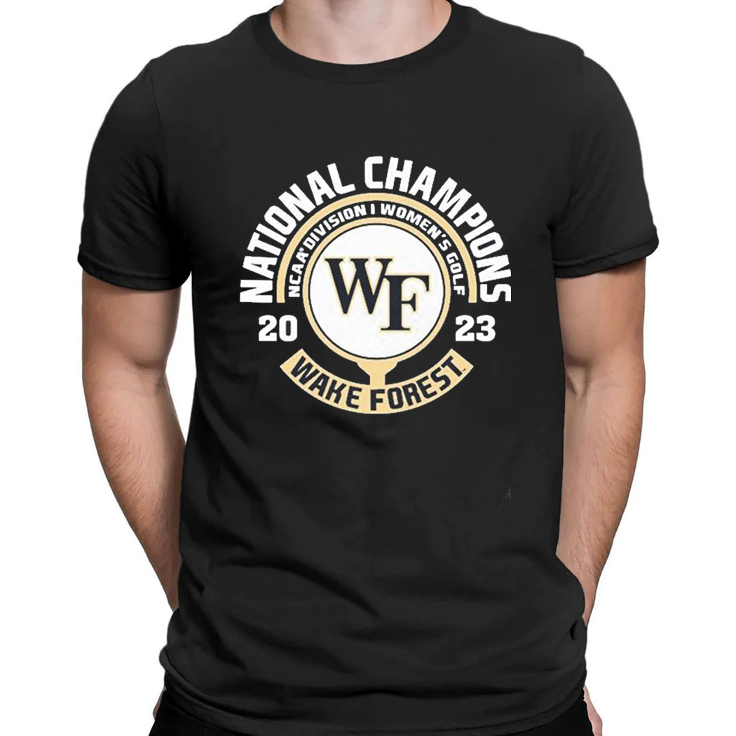 Wake Forest Demon Deacons 2023 Ncaa Womens Golf National Champions T-shirt