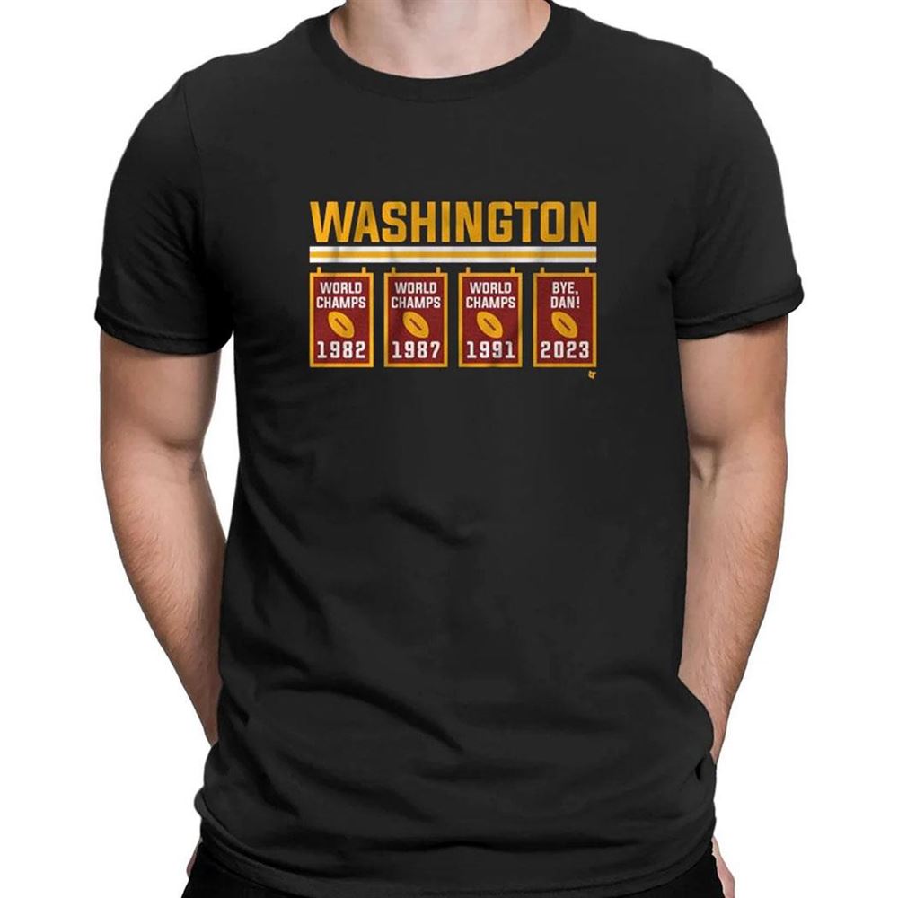 Washington Bye Dan Banners T-shirt