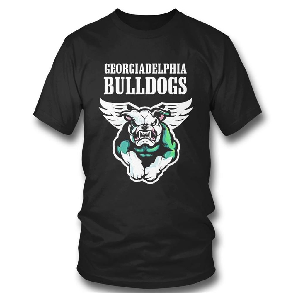 Georgia Eagles Philadelphia Eagles And Georgia Bulldogs T-shirt