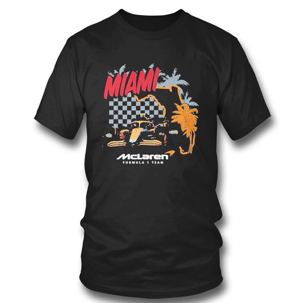 Mclaren F1 Team 2023 F1 Miami Grand Prix T Shirt