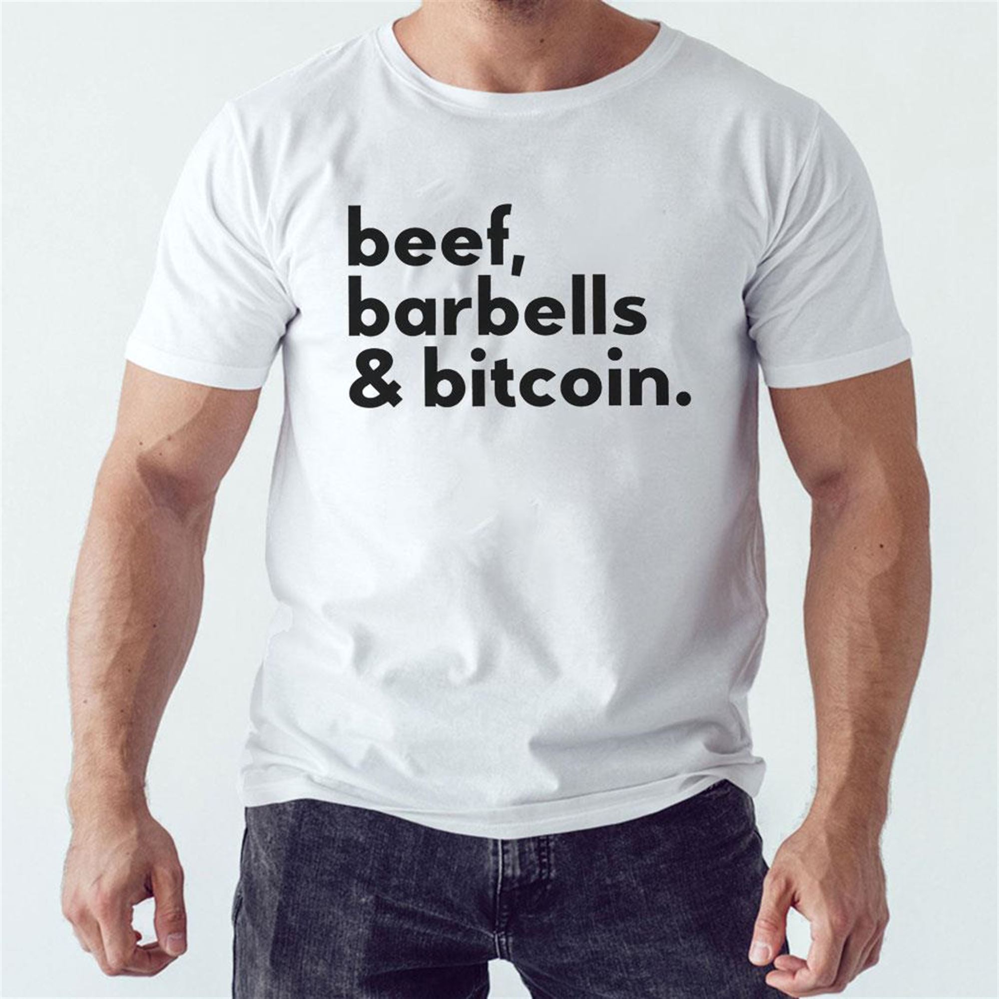 Beef Barbells And Bitcoin 2023 Shirt