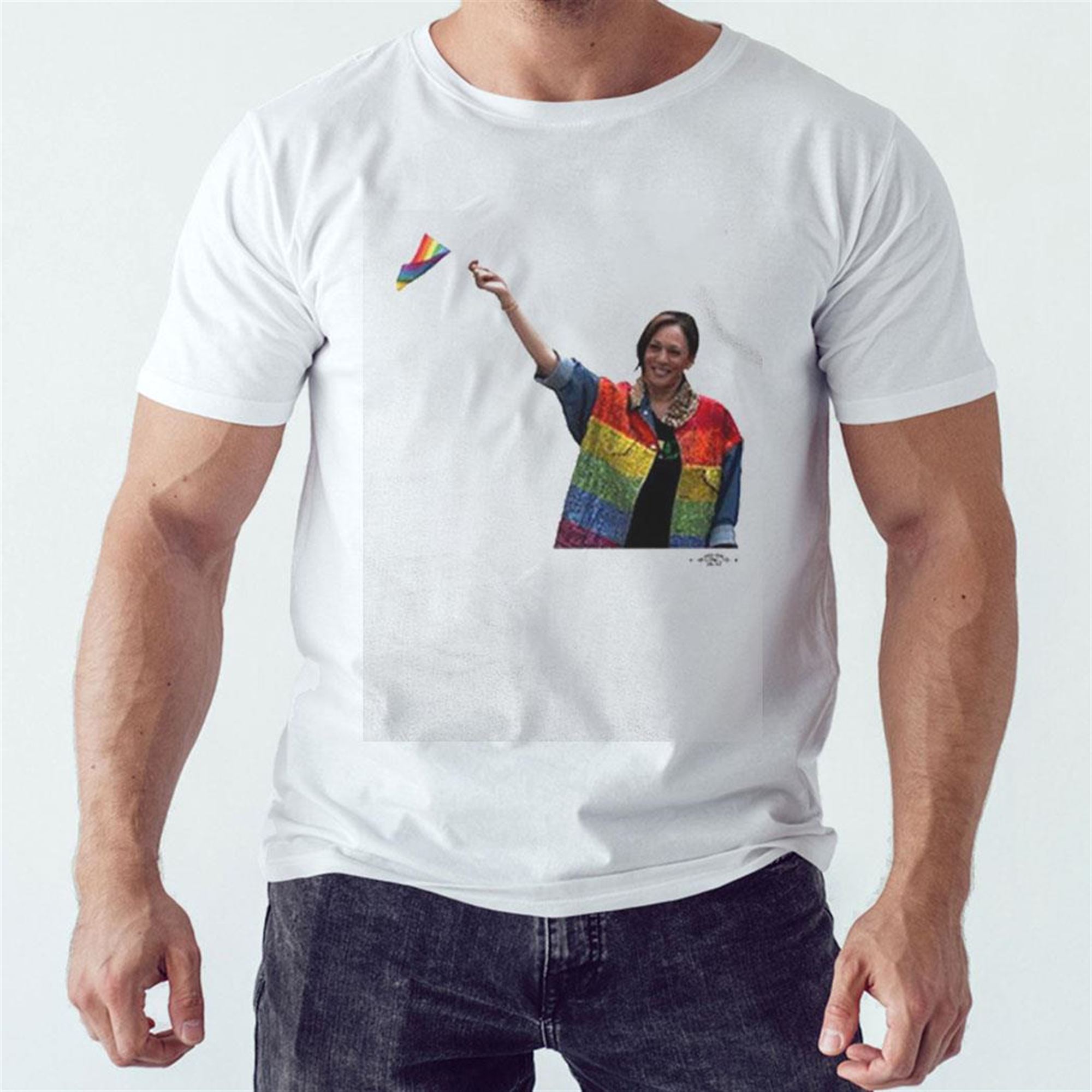 Kamala Harris Happy Pride Shirt