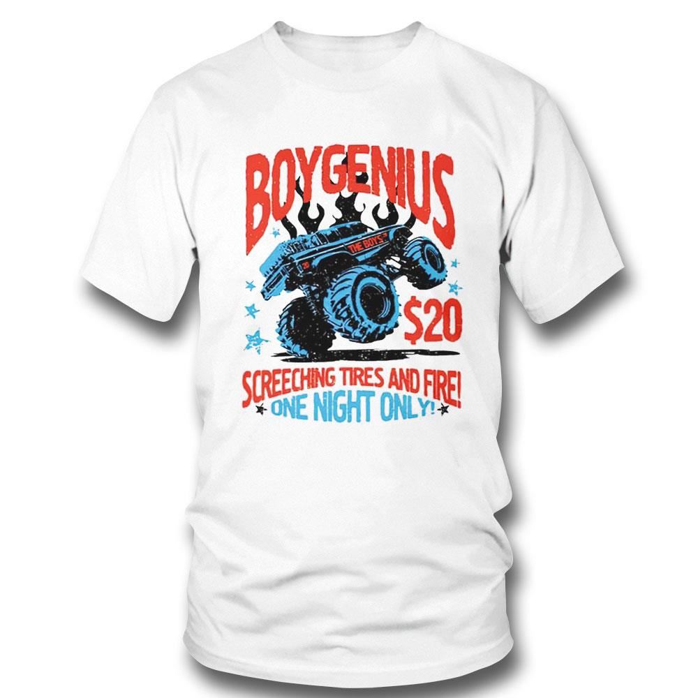Boygenius Screeching Tires And Fire One Night Only Shirt Hoodie