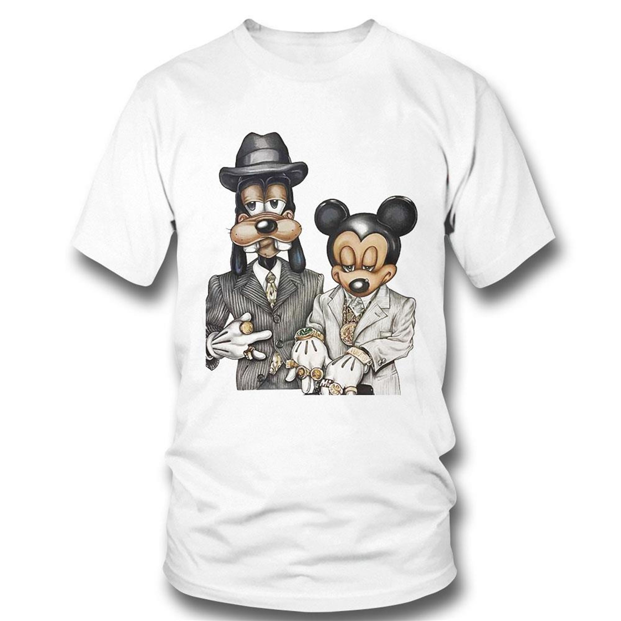 Dancehall Socao Junkie Mickey Mouse Goofy 90s Hip Hop Shirt