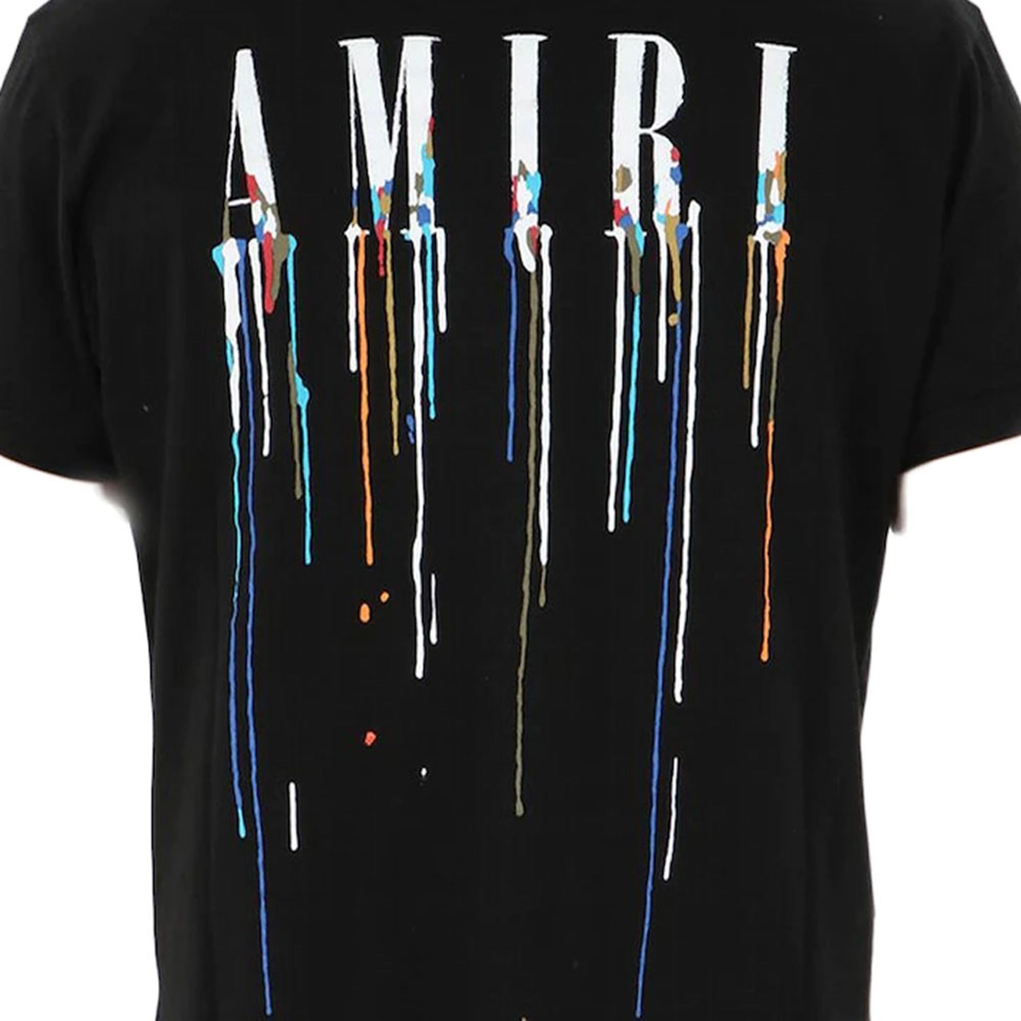 Amiri T-Shirt, Amiri Paint Drip T Shirt