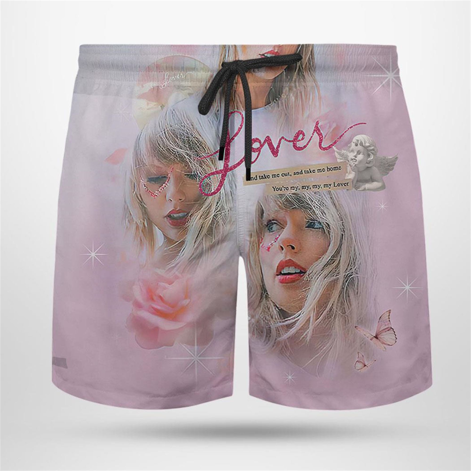 Taylor Swift Lover Hawaiian Shirt Beach Shorts
