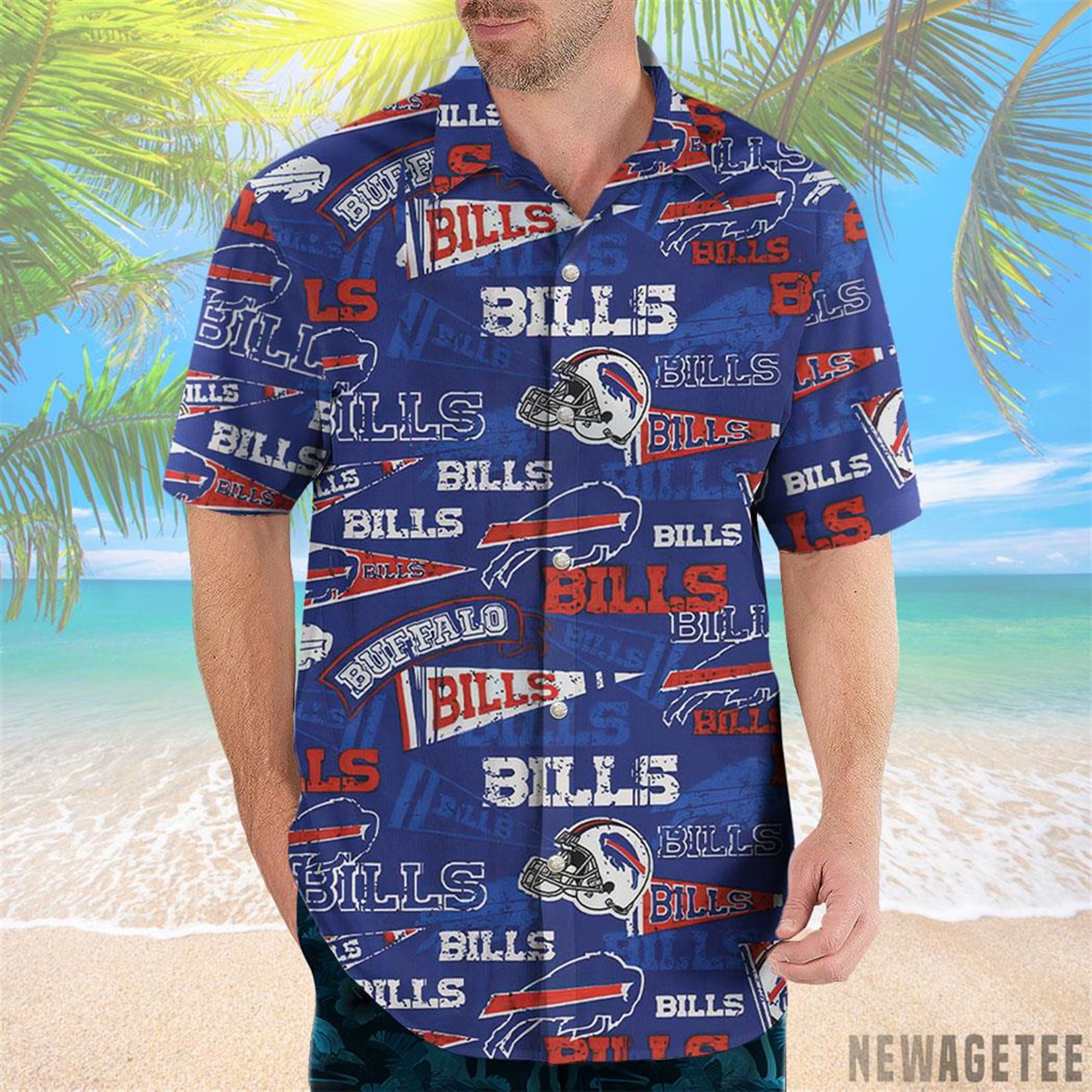 Buffalo Bills Hawaiin Shirt Beach Shorts