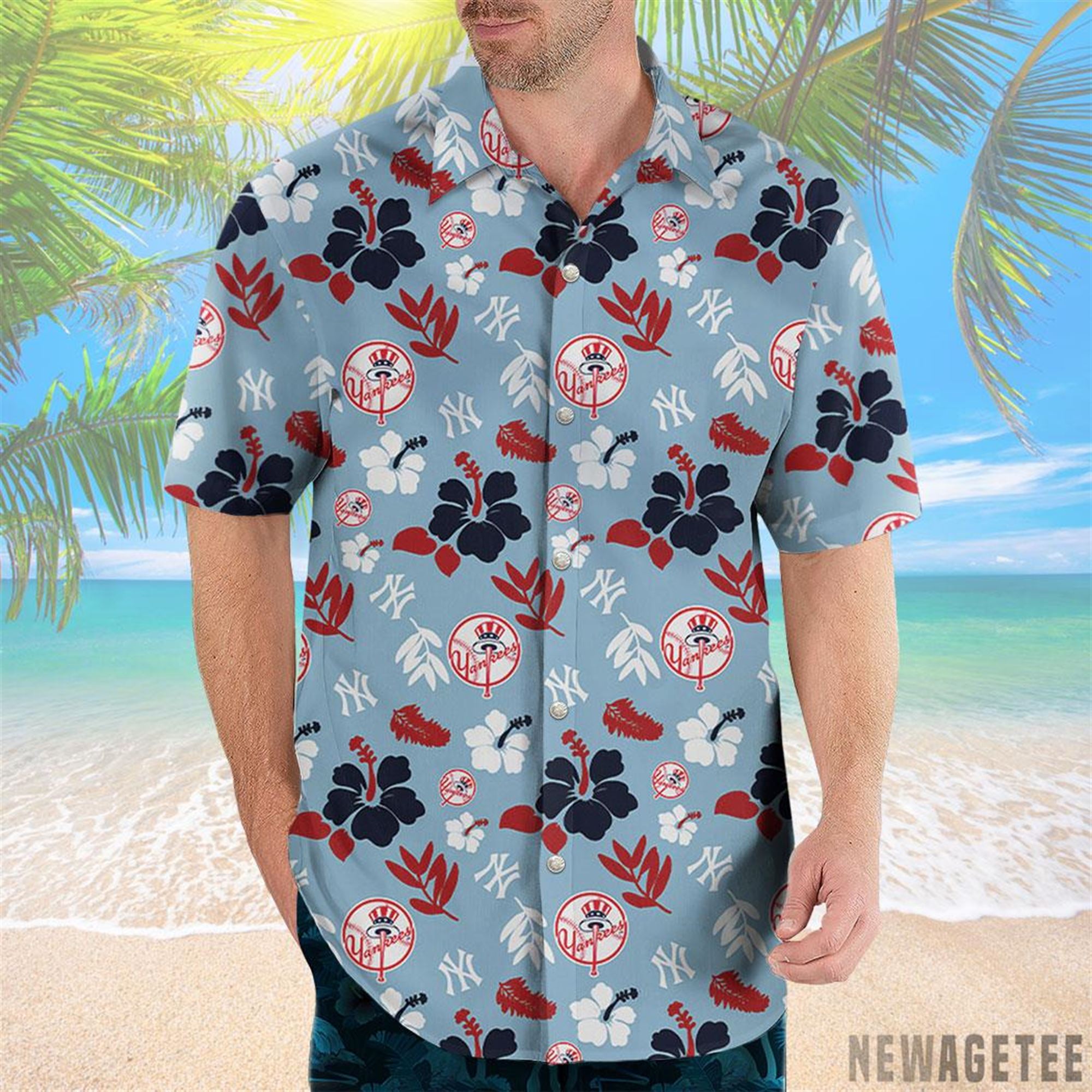 Rockatee New York Yankees Hawaiian Shirt 2023
