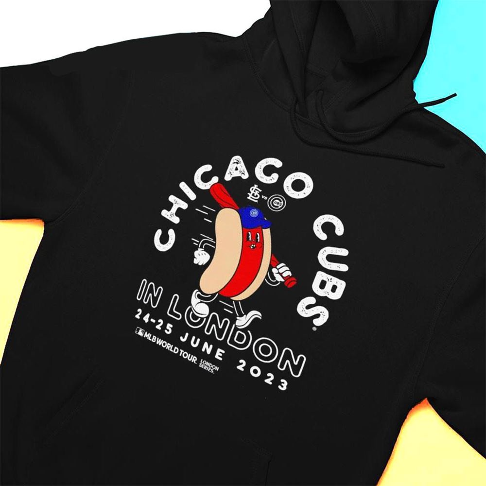 Chicago Cubs Mlb World Tour London Series City Dog 2023 Shirt