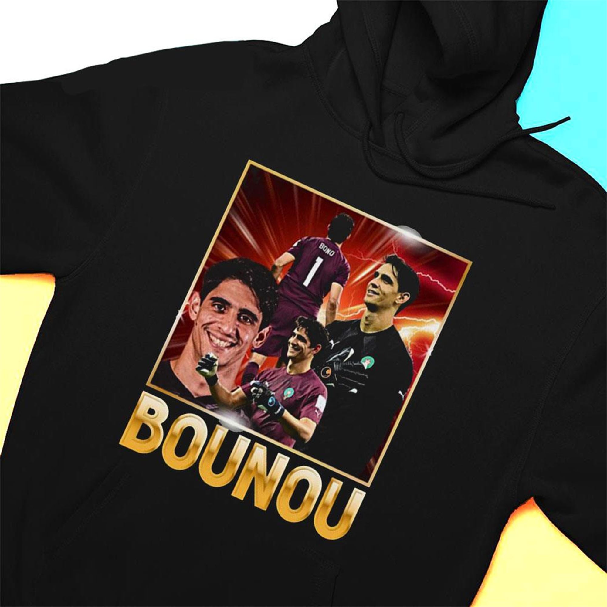 Yassine Bounou Morocco Football Ollage Design