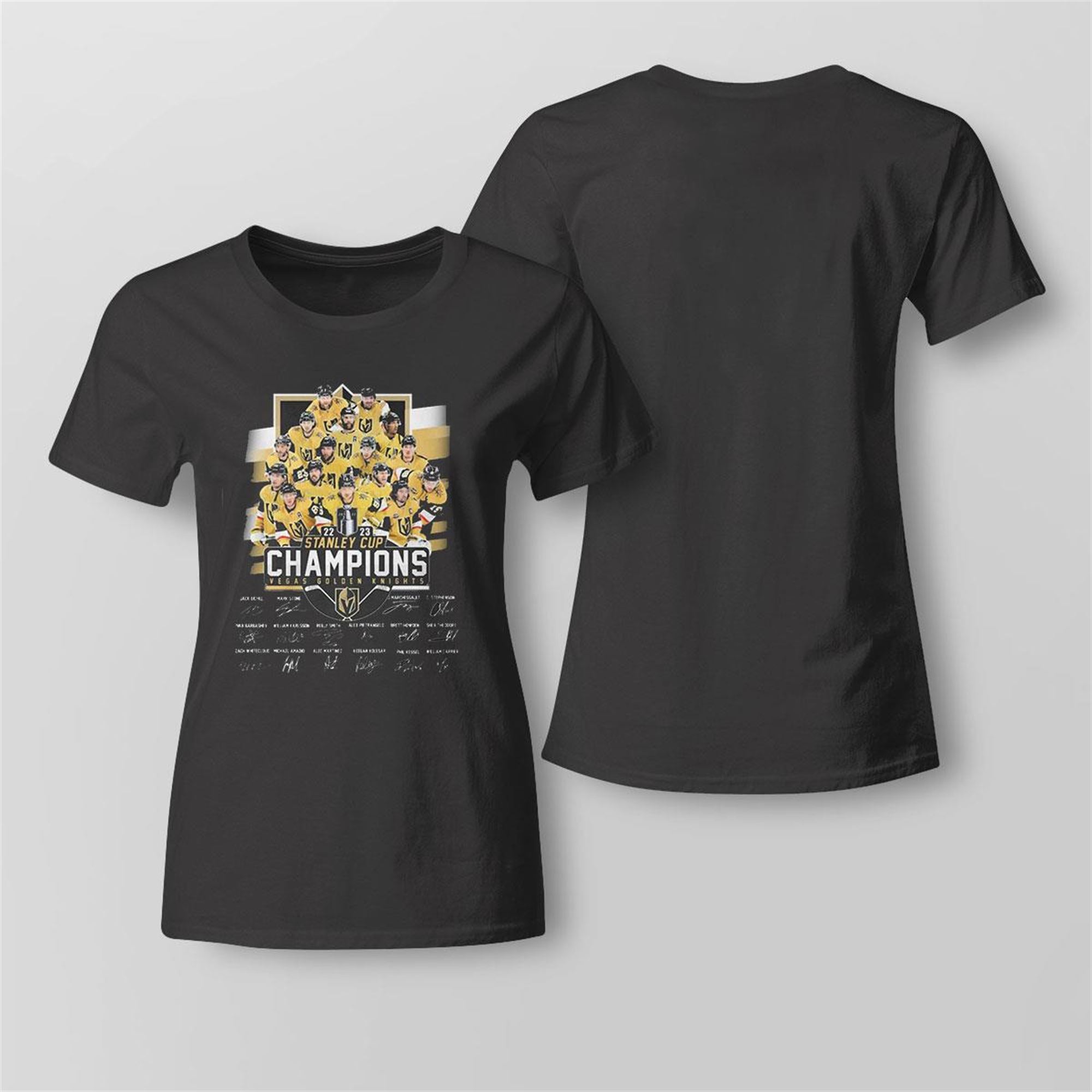 Official vegas Golden Knights Stanley Cup Champions 2023 T-Shirt