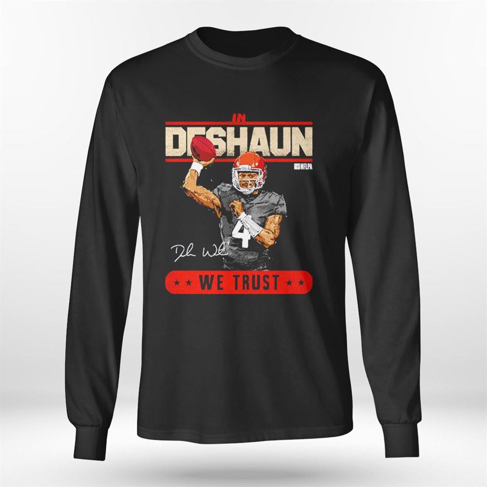 Deshaun Watson Cleveland Trust Football Shirt