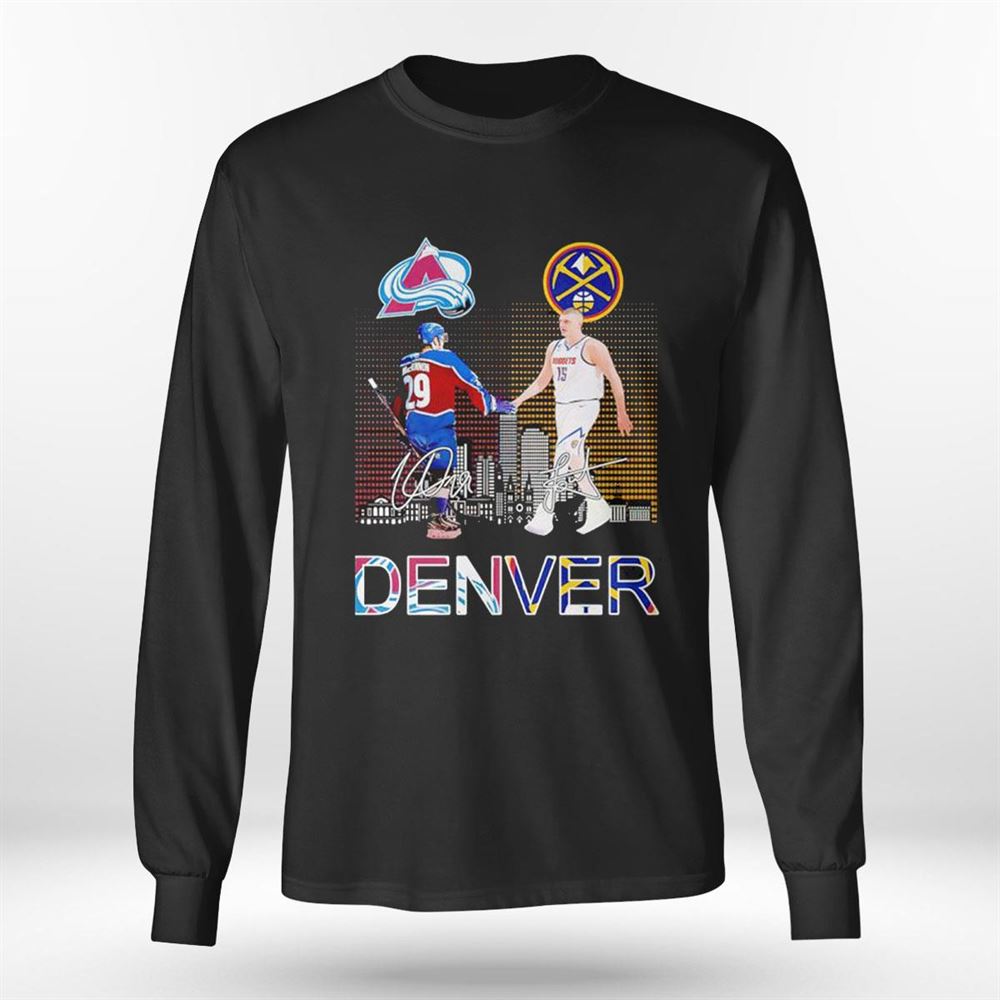 Men's Denver Nuggets Nikola Jokic Fanatics Branded Navy 2021 NBA MVP T-Shirt