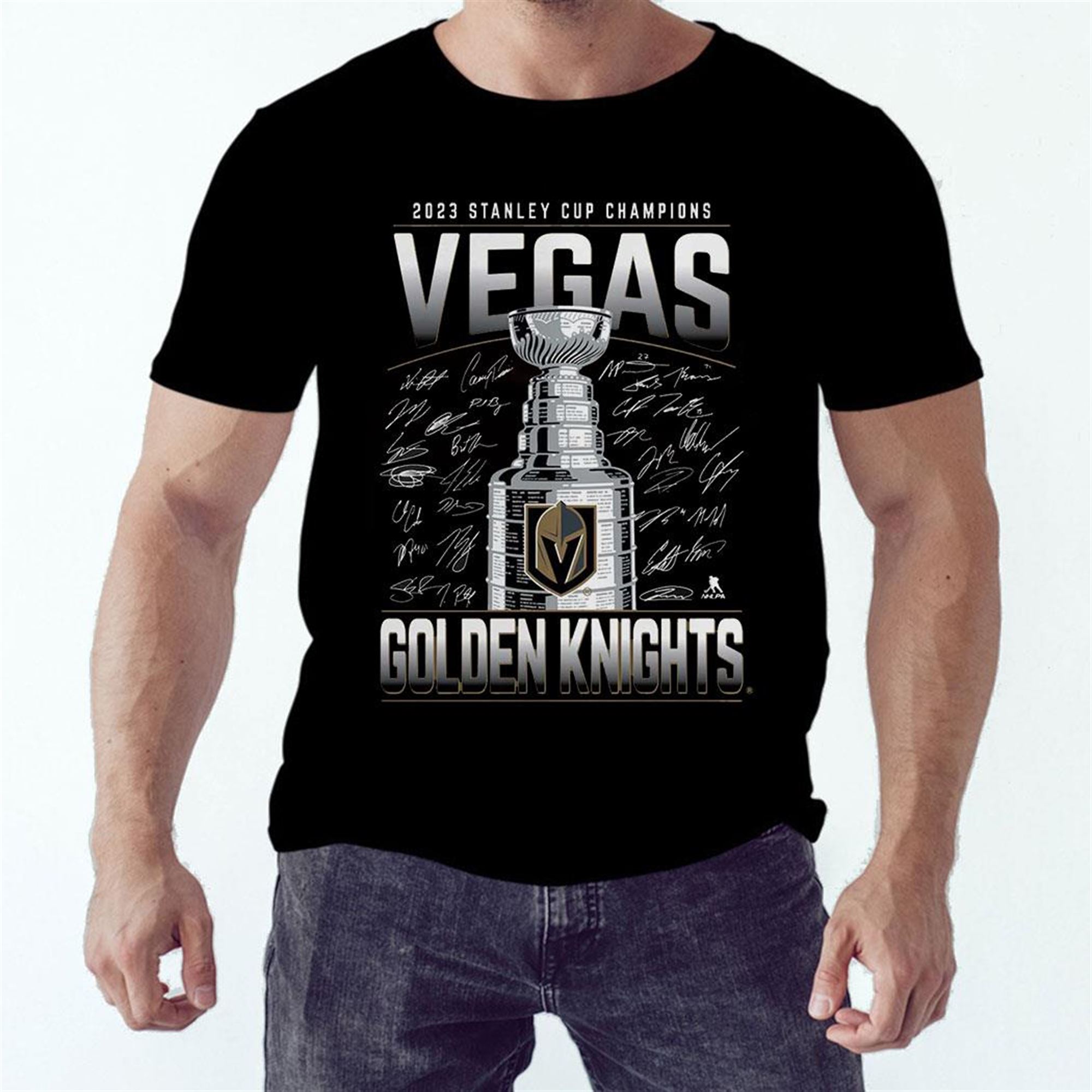 2023 Stanley Cup Champions Vegas Golden Knights Signature