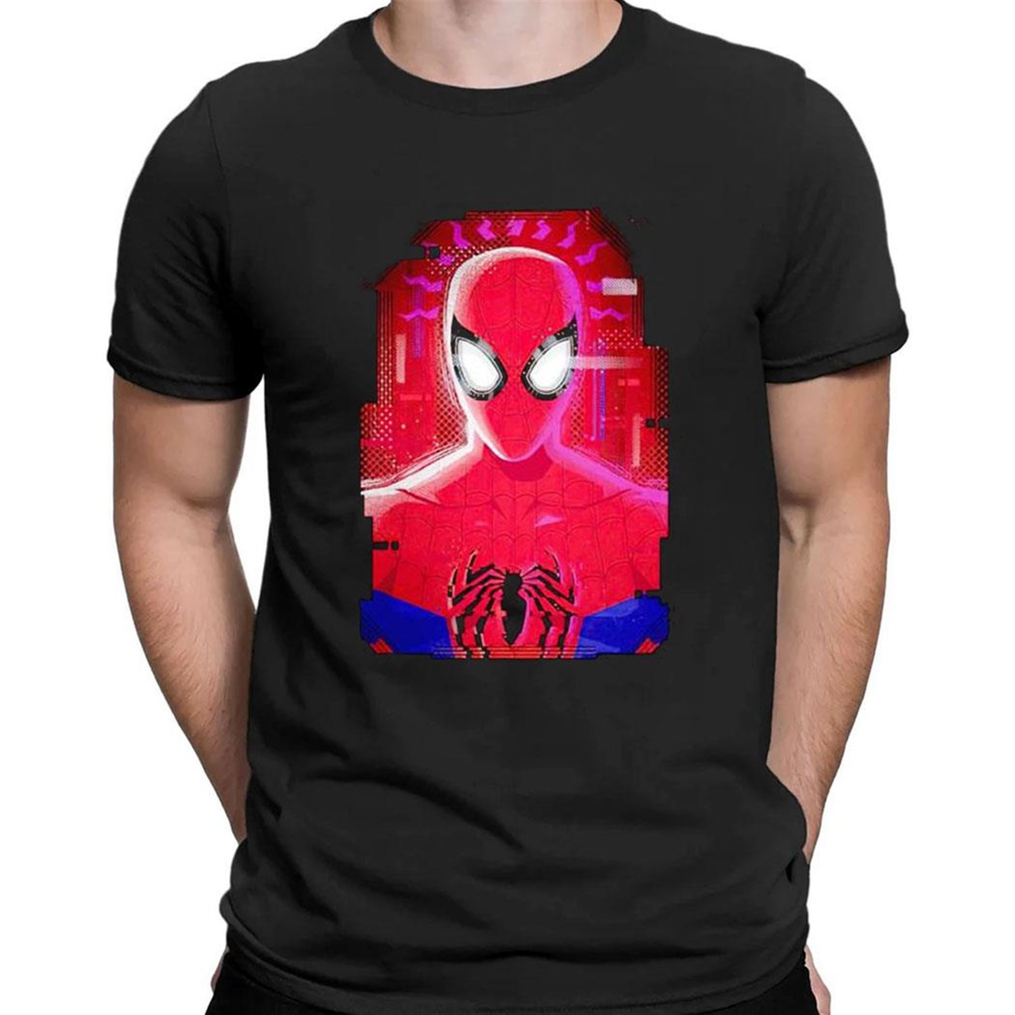 Peter Spider Man Glitch Shirt