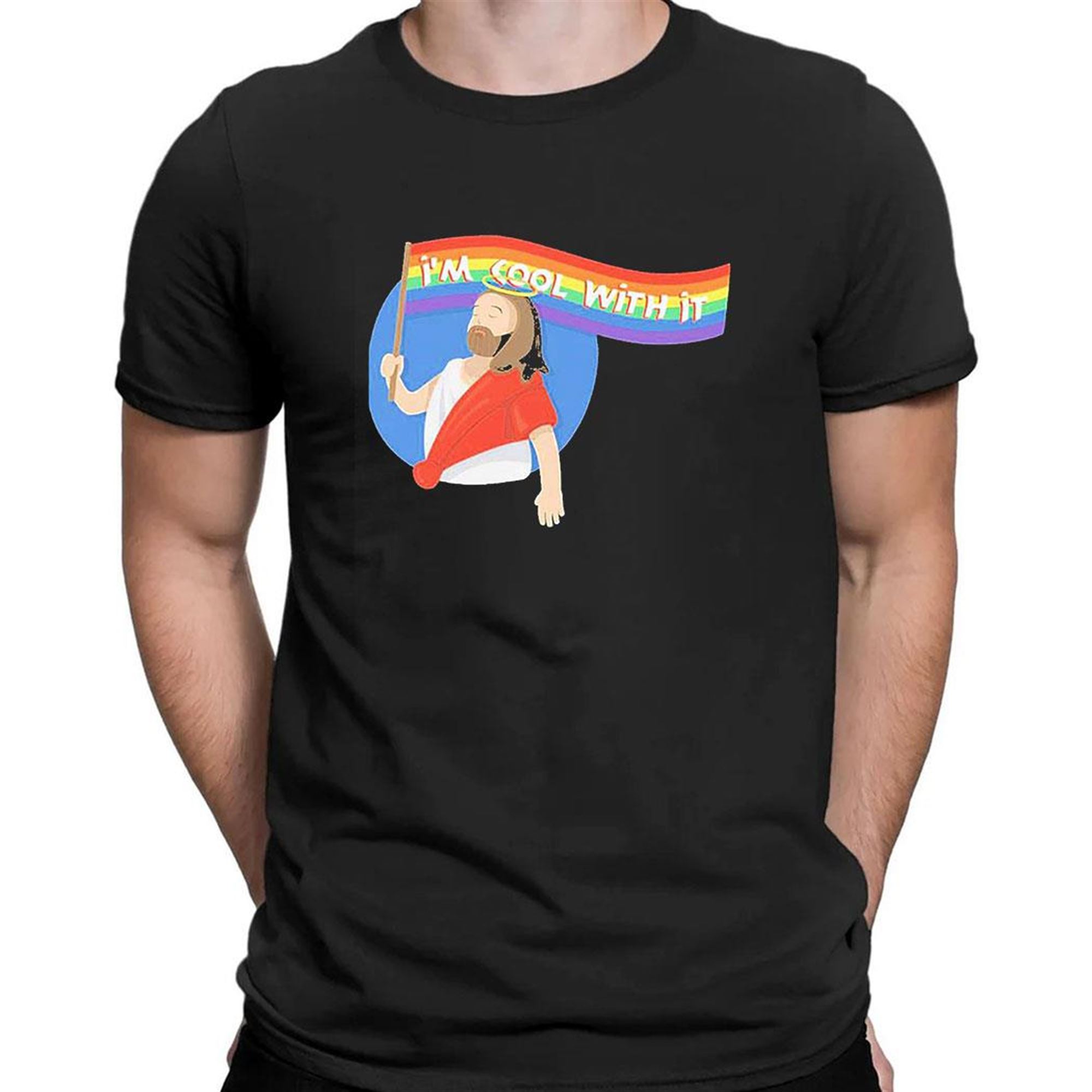 Pride Jesus Im Cool With It Shirt