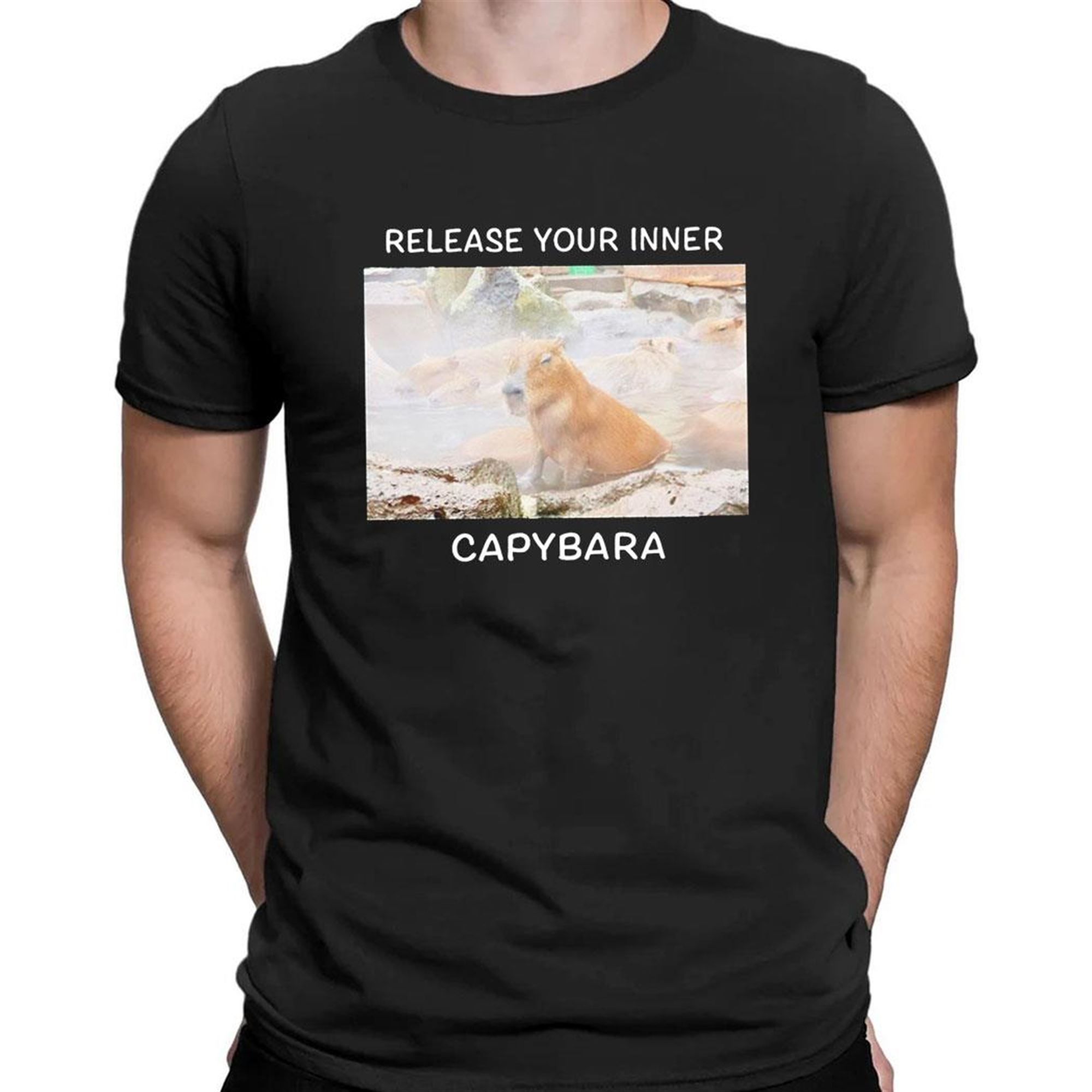 Release Your Inner Capybara Funny