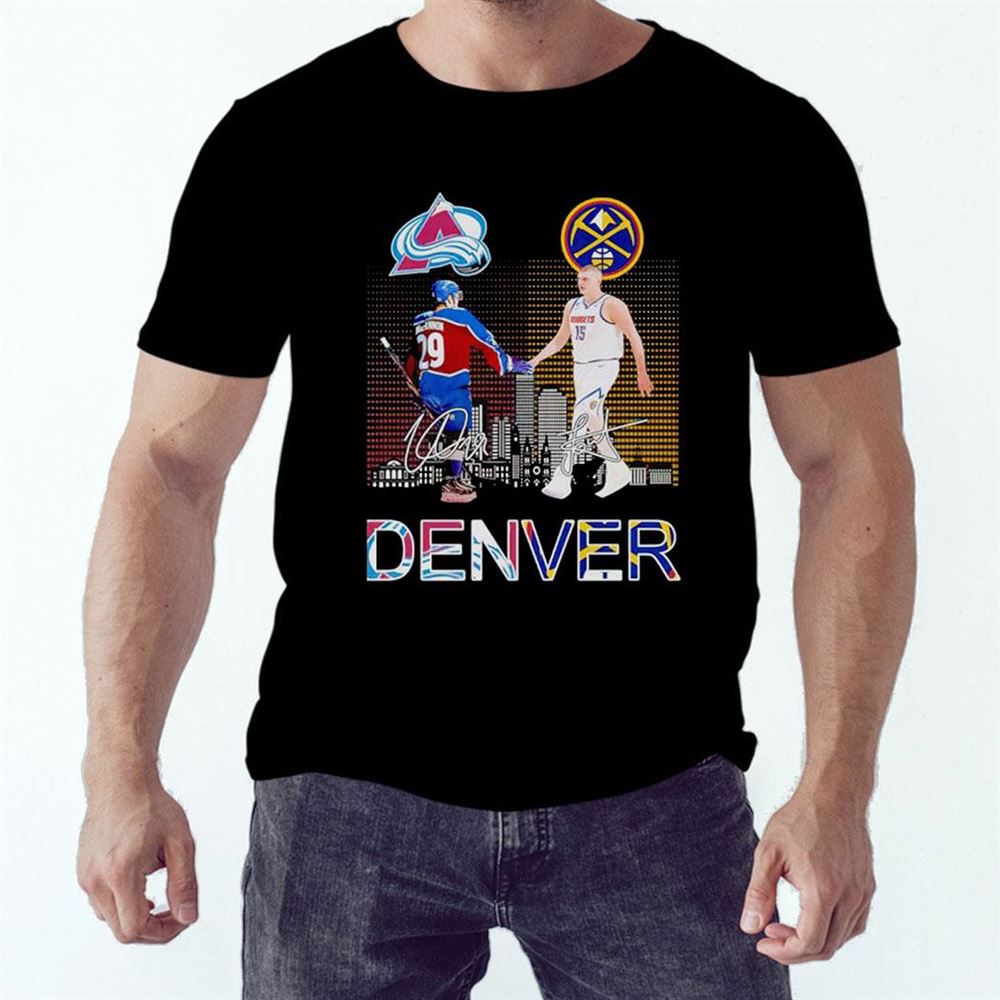 Denver broncos Colorado avalanche denver nuggets championship logo 2023 T- shirts, hoodie, sweater, long sleeve and tank top