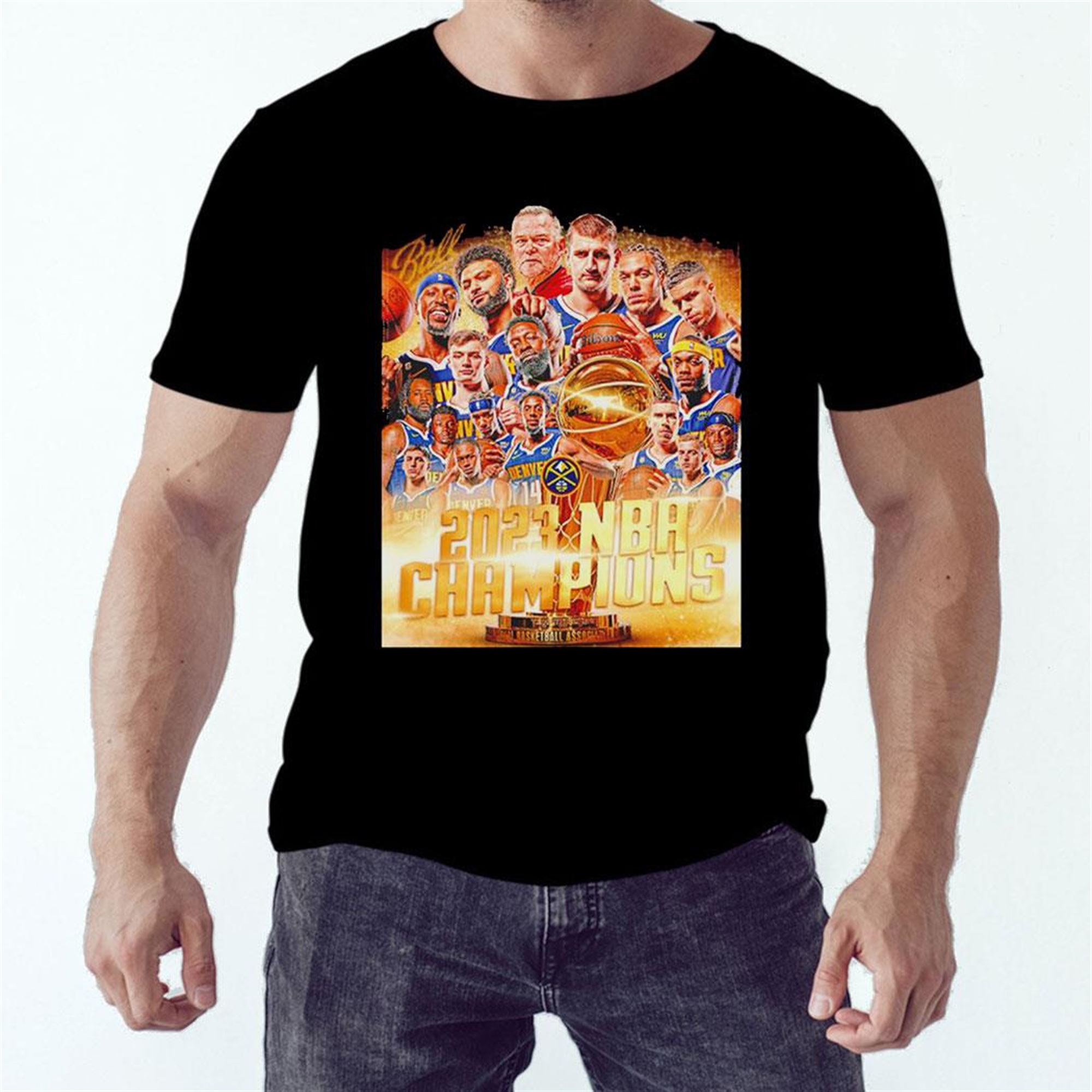 Nikola Jokic 23 Nba Champions Poster Shirt