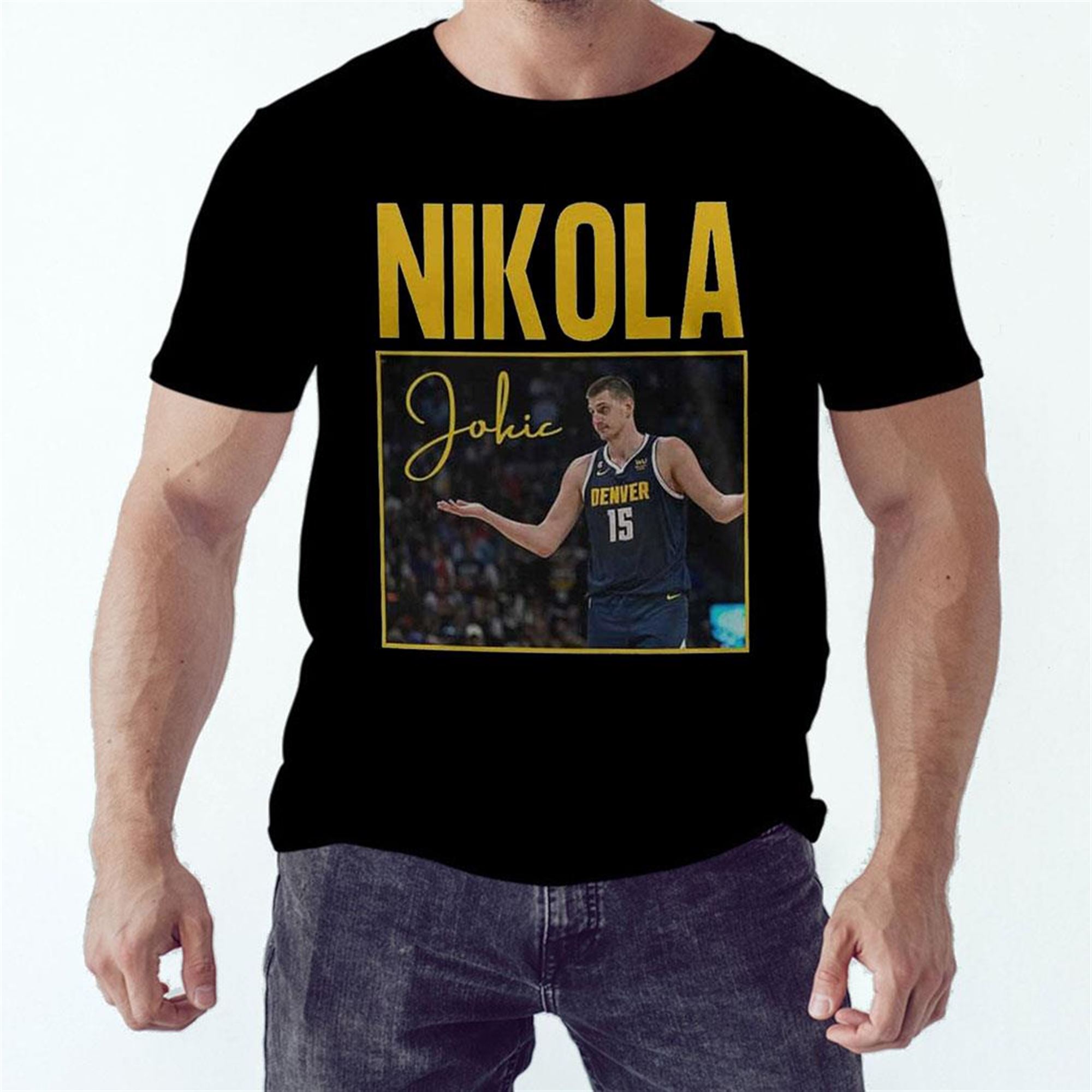 Nikola Jokic 23 Nba Champions Poster Shirt