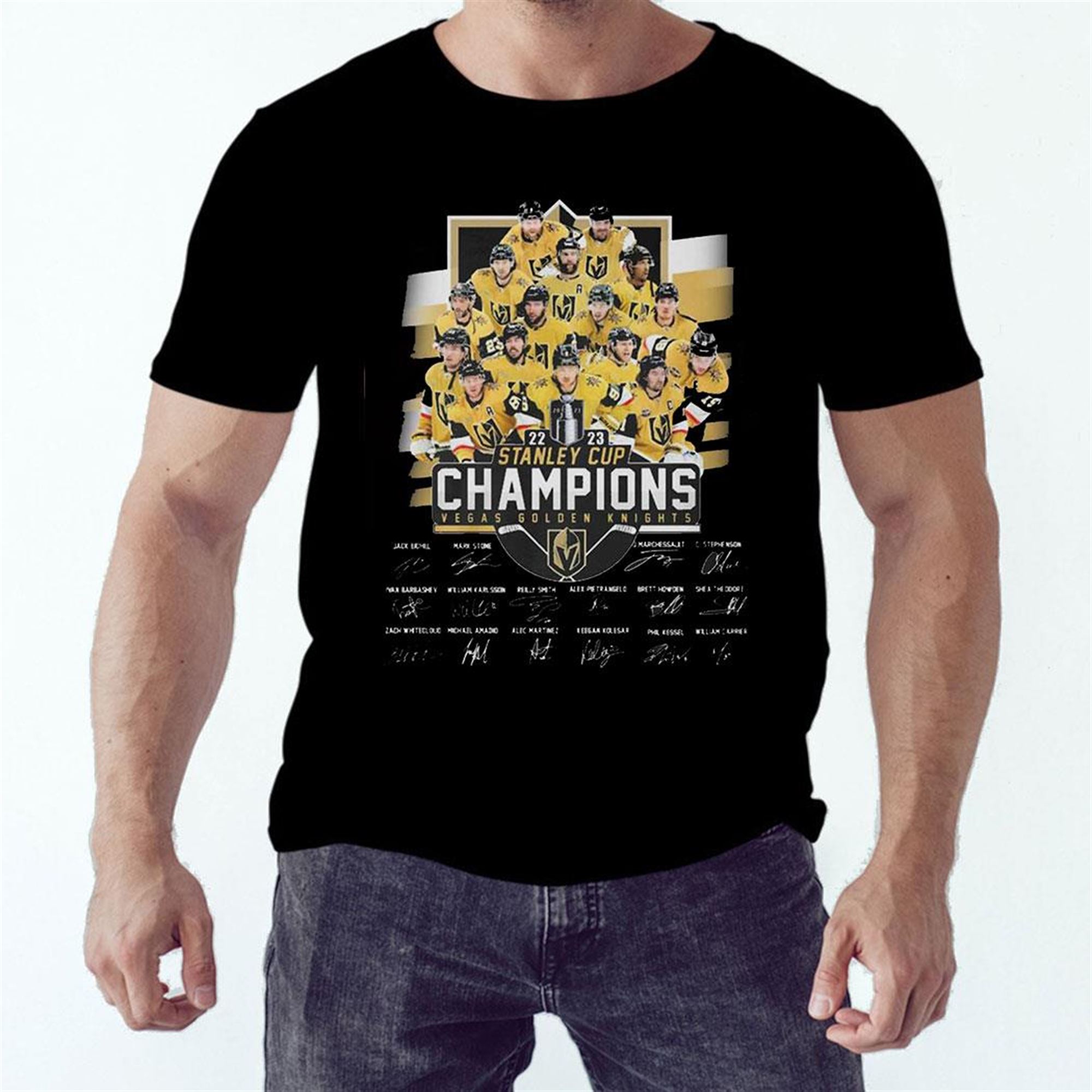 Official Vegas Golden Knights Stanley Cup Champions 2023 T-shirt