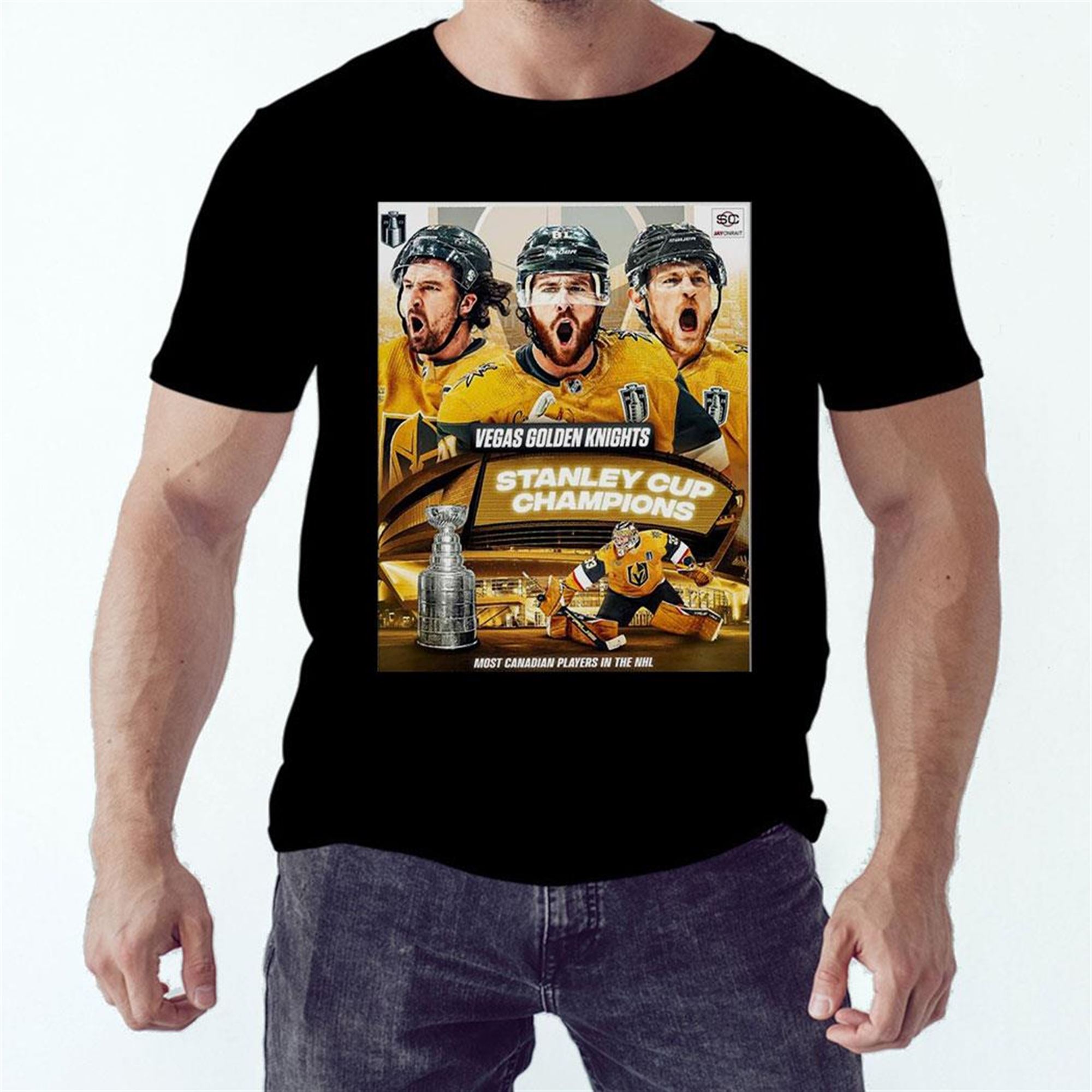 Original Vegas Golden Knights 2023 Stanley Cup Champions Most Canadian  Players In The Nhl T-shirt,Sweater, Hoodie, And Long Sleeved, Ladies, Tank  Top