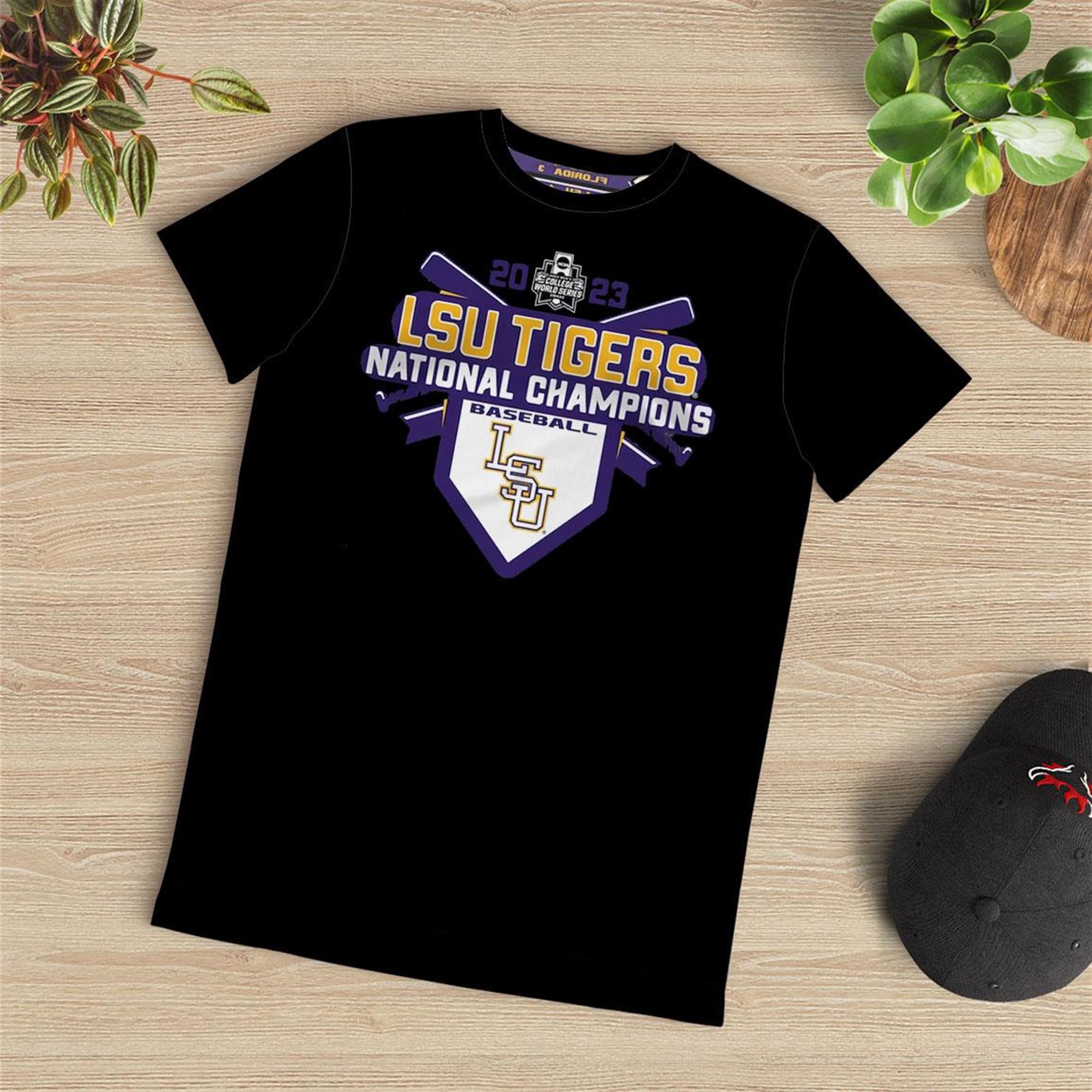 LSU Official National Championship Shirts - Gold exclusive at