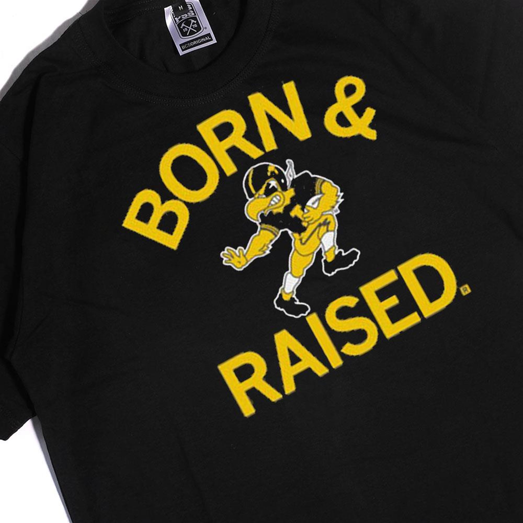 Hawkeyes Born Raised T-shirt