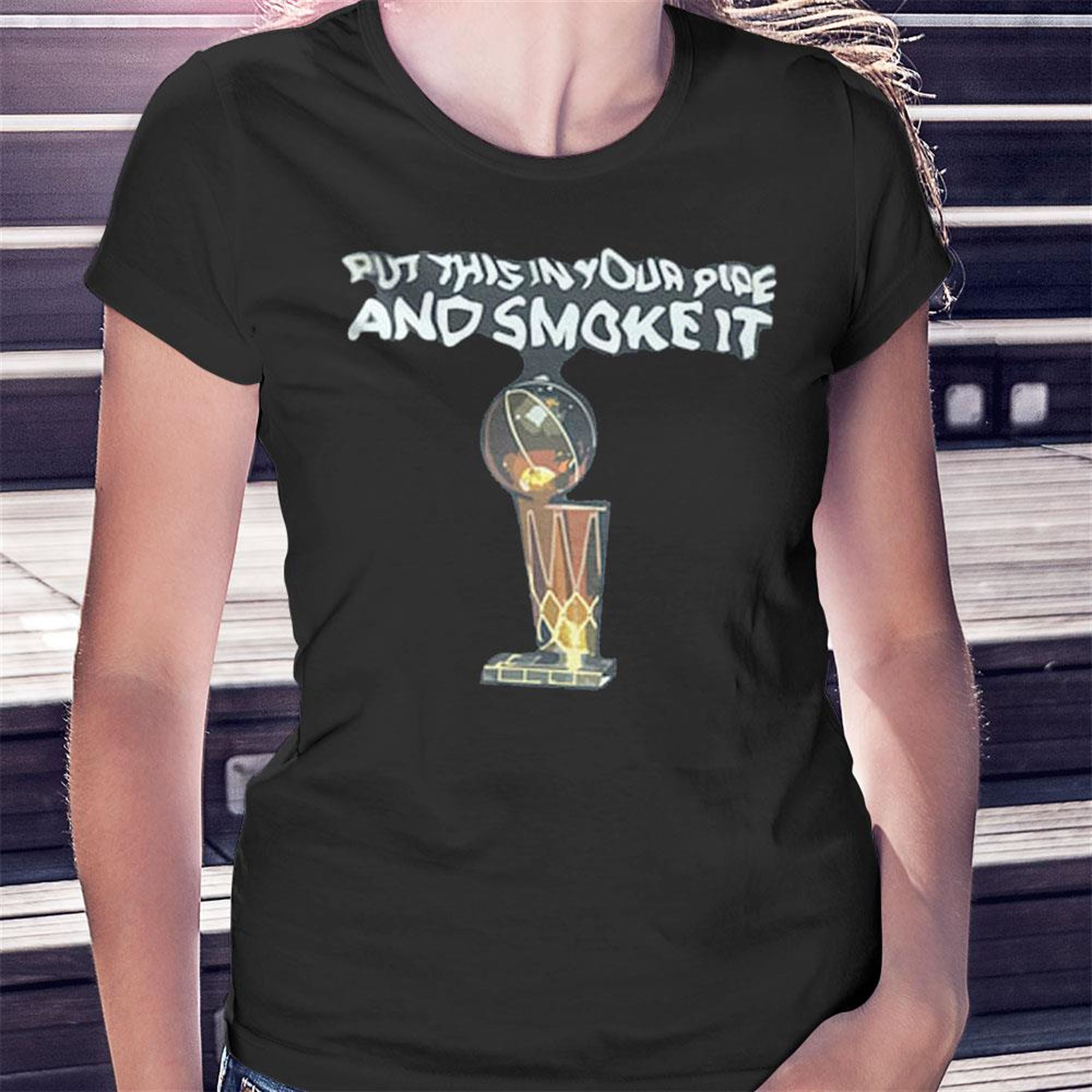 Official Put This In Your Pipe And Smoke It Michael Malone Denver Nuggets T-shirt