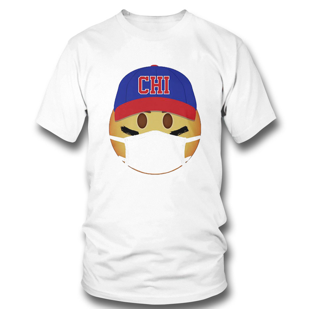 Baseball Maskmoji Tri Blend Tee Shirt Hoodie