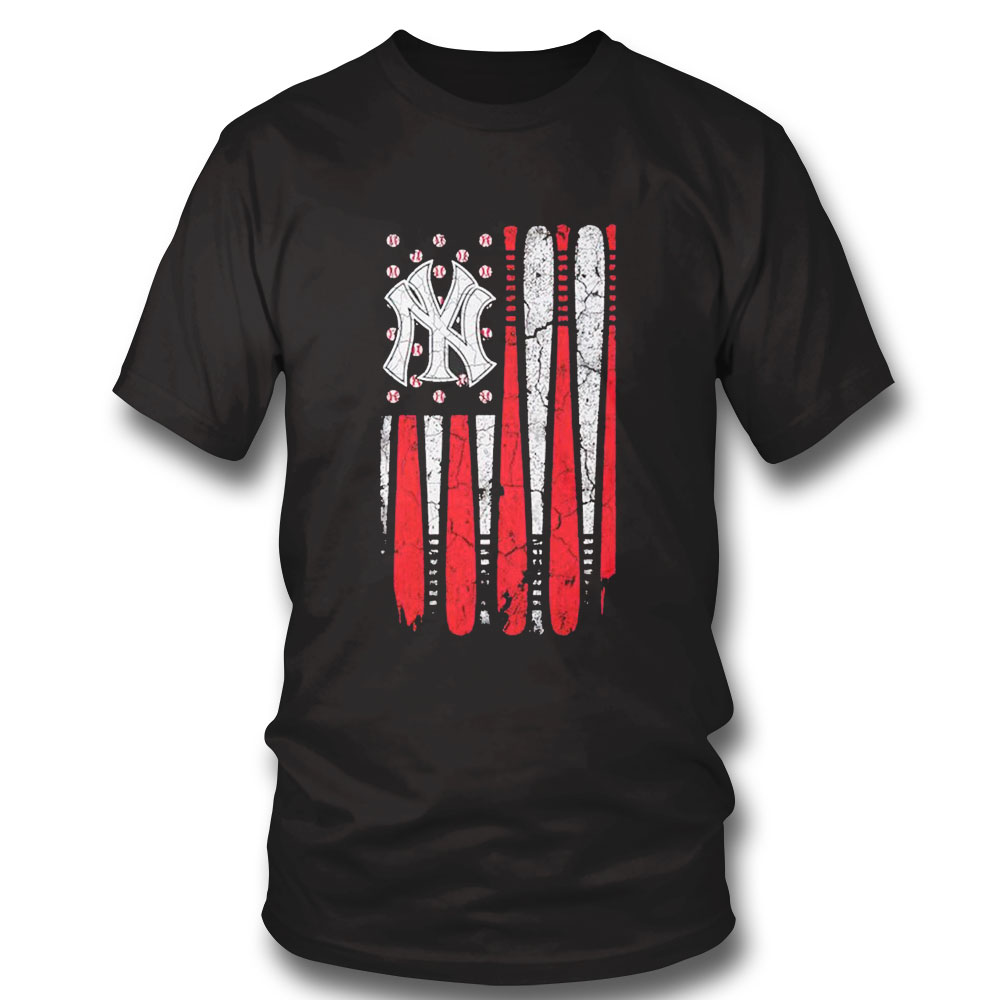 New York Yankees American Flag T-shirt Hoodie