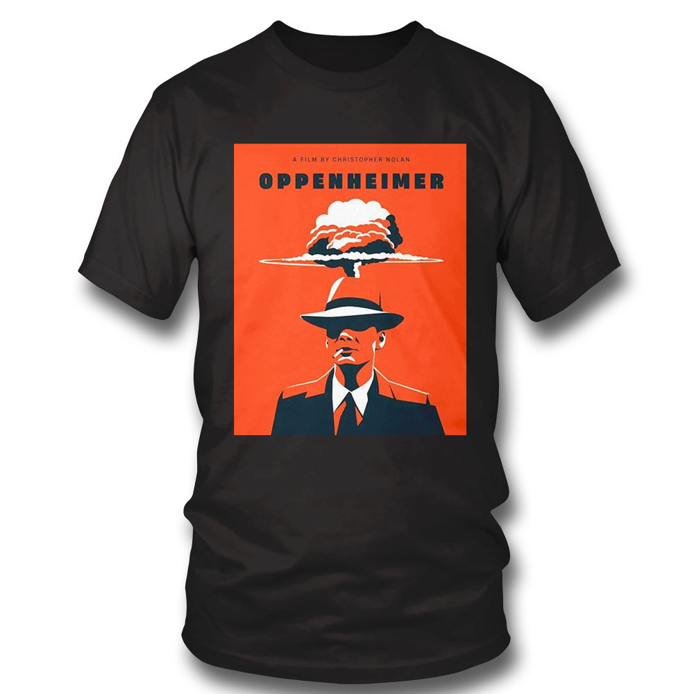 Official A Film By Christopher Nolan Oppenheimer Shirt Ladies Tee