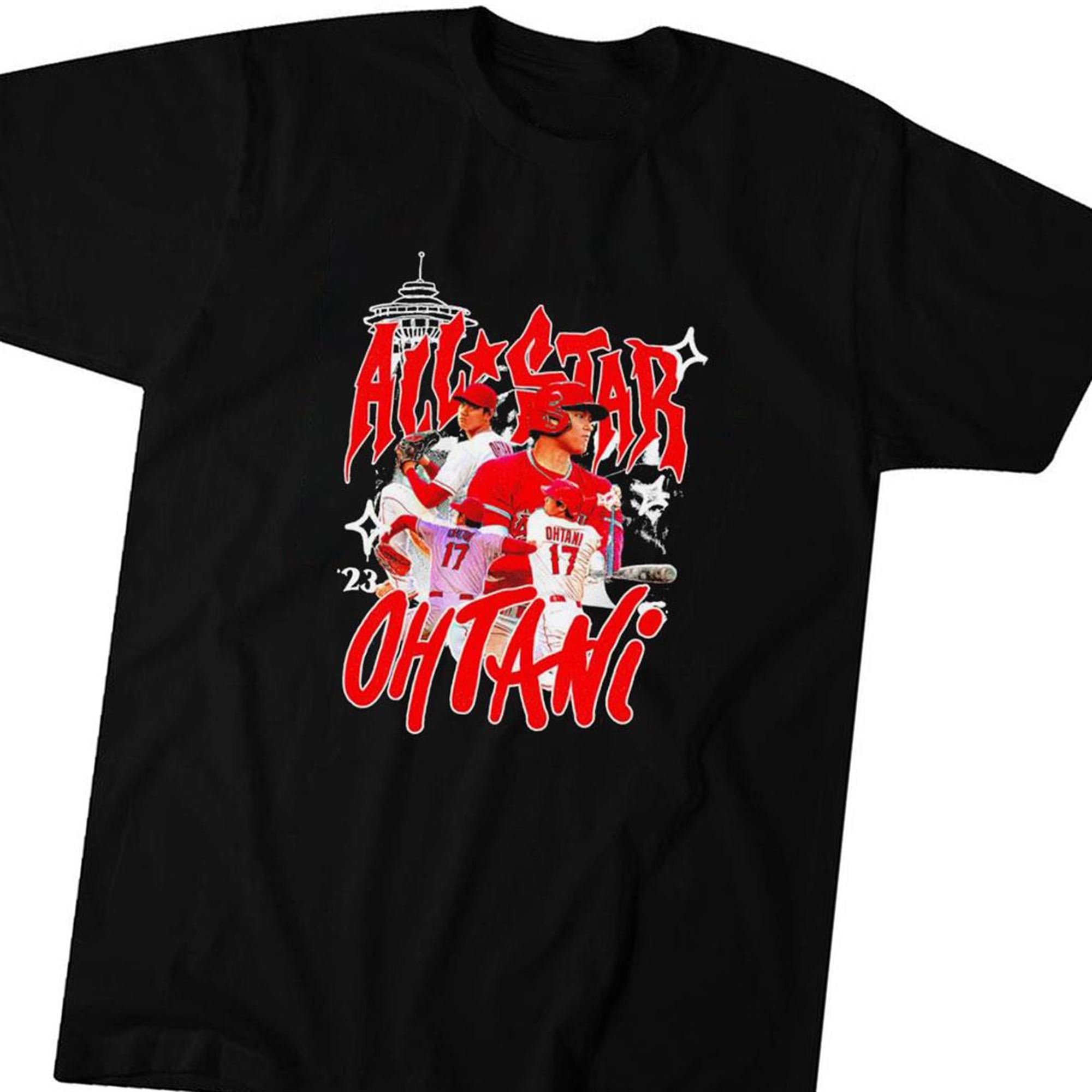 Official Shohei Ohtani All Star Game T-shirt Ladies Tee